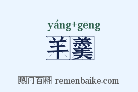 羊羹是什么意思的图片